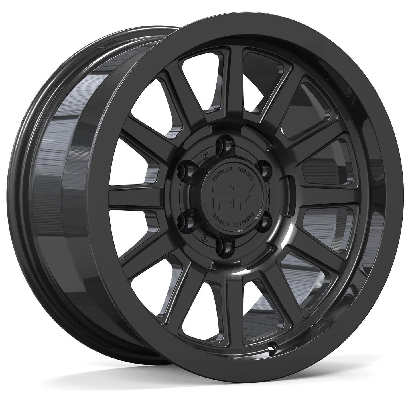 P51 Gloss black 5/6 lug 17"