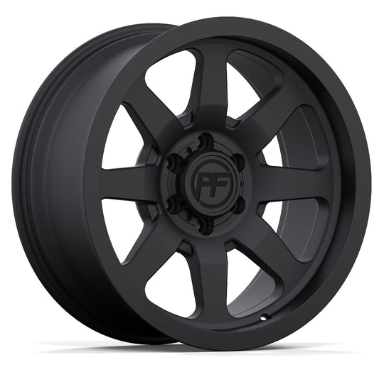 P38 Matte Black 5/6 Lug 20x10