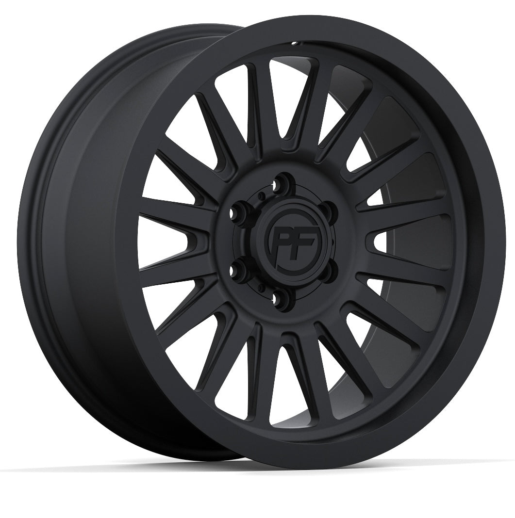 P40 Matte Black 5/6 Lug 20x10