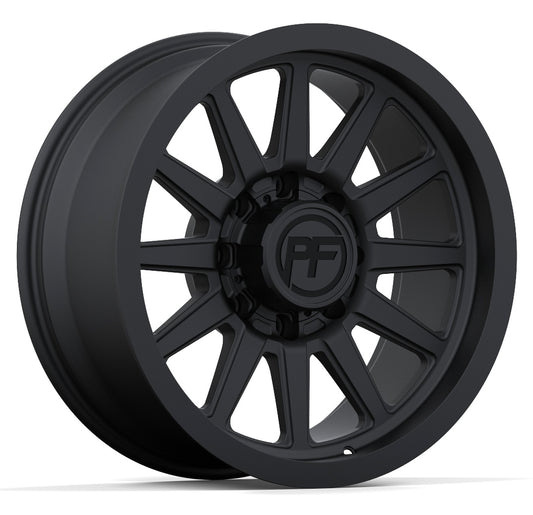 P51 Matte Black 8 Lug 20x10