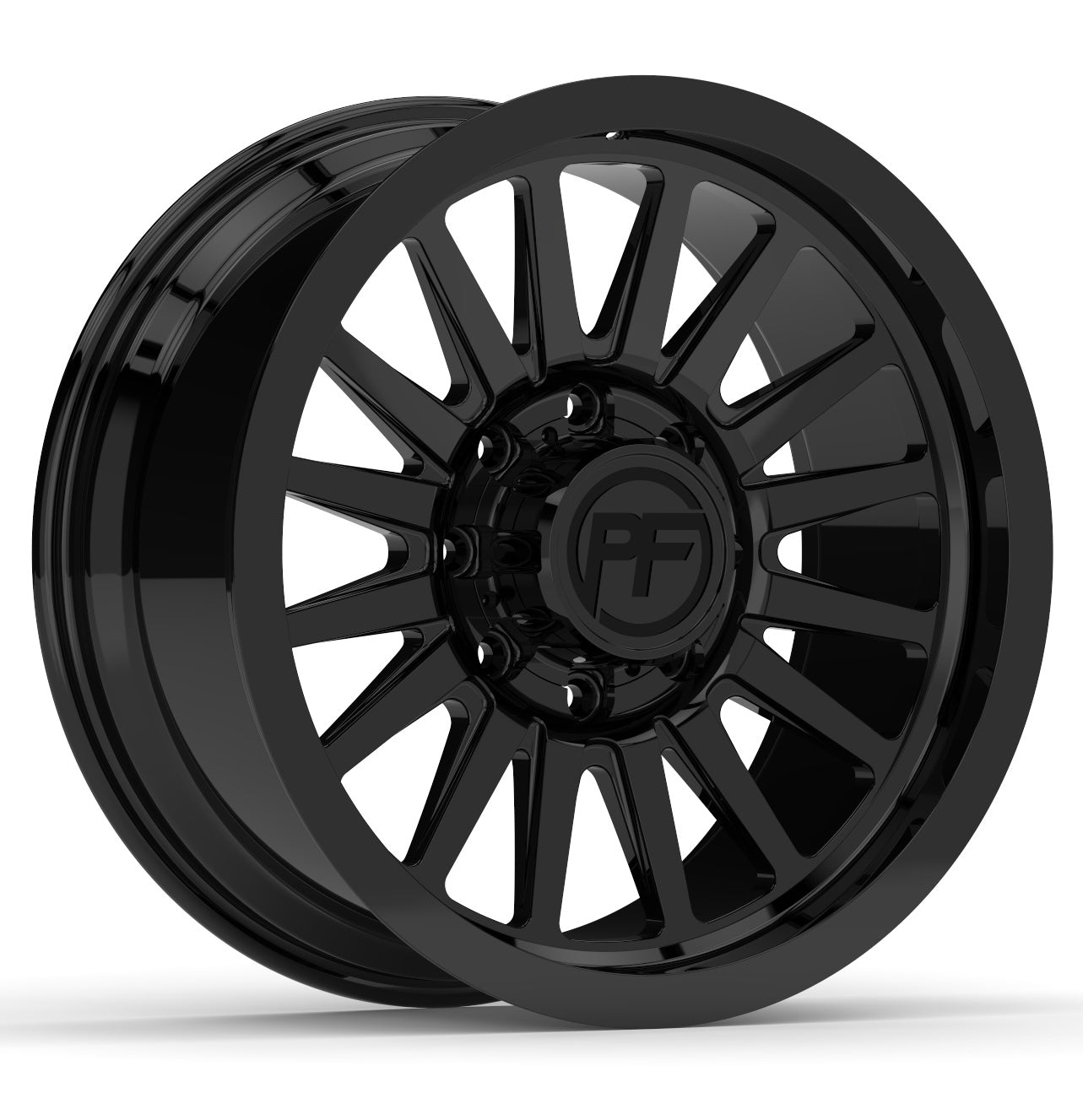 P40 Gloss Black 8 Lug 20x9