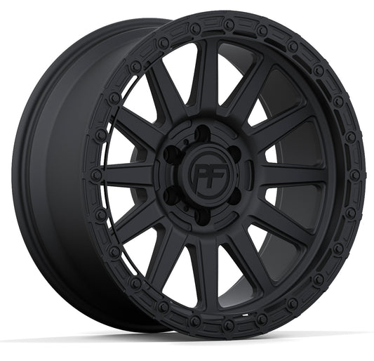 P51 Simulated Beadlock Matte Black 5/6 Lug 20x10