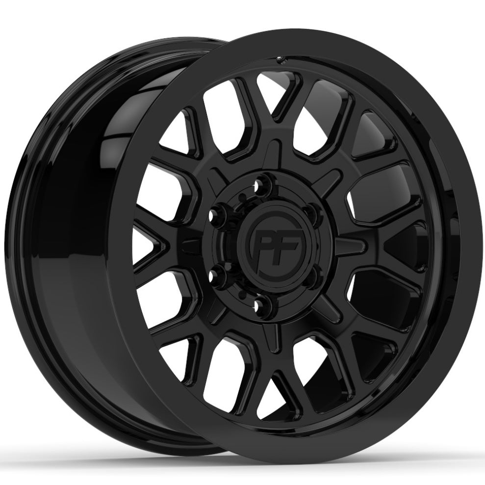 P20 Gloss black 5/6 lug 17"