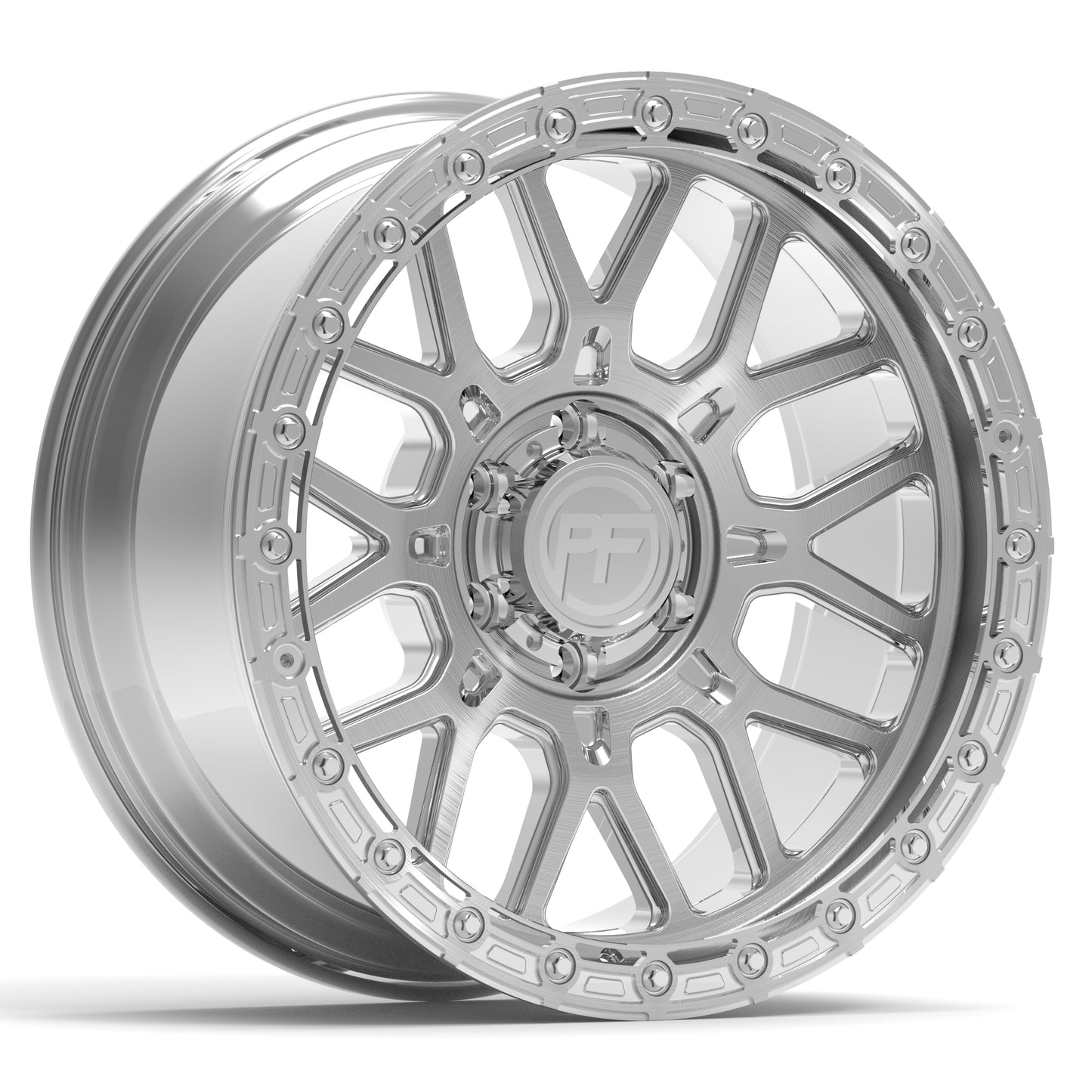 P20 Simulated Beadlock Raw 5/6 Lug 20x10