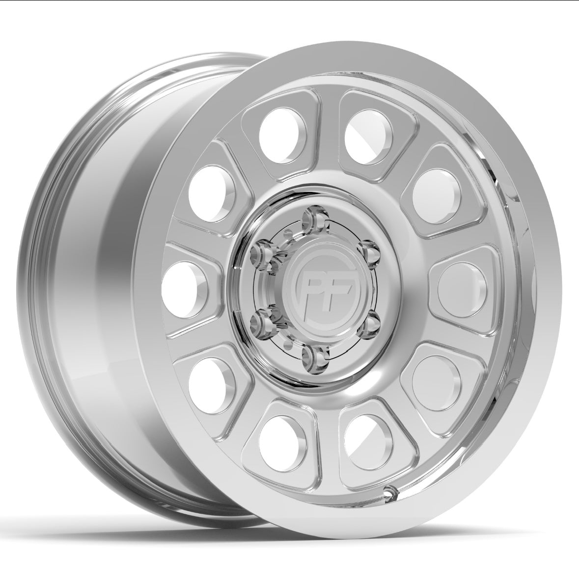 P10 Polished 5/6 lug 18"