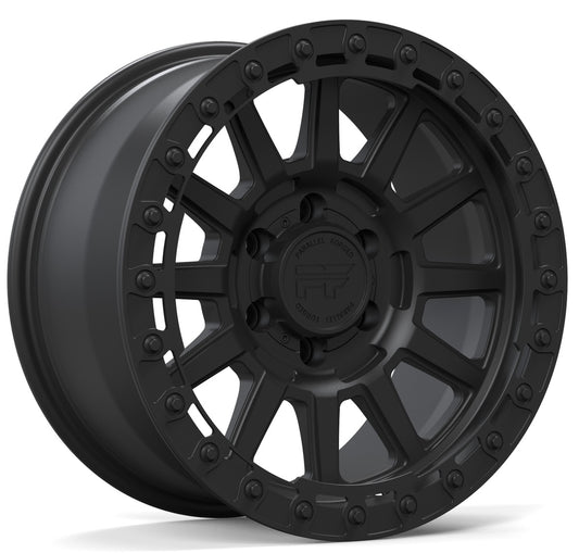 P51 Simulated Beadlock Matte Black 5/6 lug 17"
