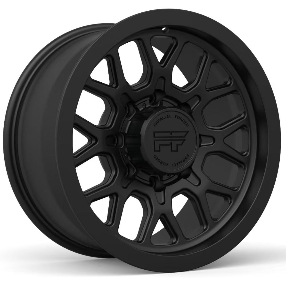 P20 Matte black 8 lug 18"