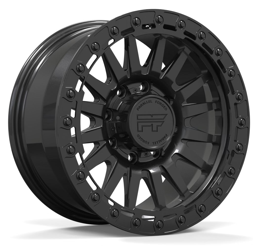 P40 Simulated Beadlock Gloss black 8 lug 17"