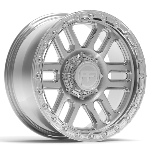 P30 Simulated Beadlock Raw 8 Lug 20x10