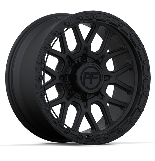 P20 Simulated Beadlock Matte Black 8 Lug 20x10