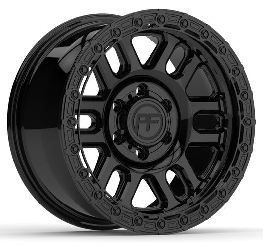P30 Simulated Beadlock Gloss Black 5/6 lug 17"