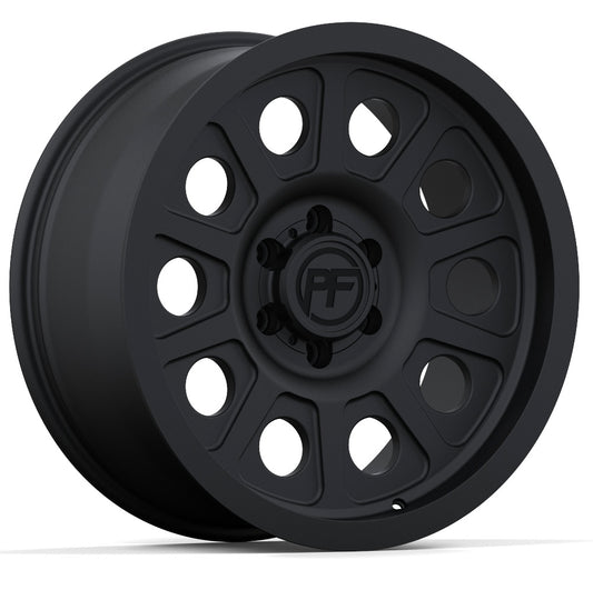 P10 Matte Black 5/6 Lug 20x9