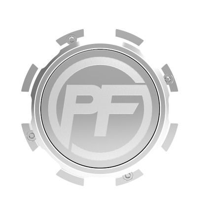 Floating center caps