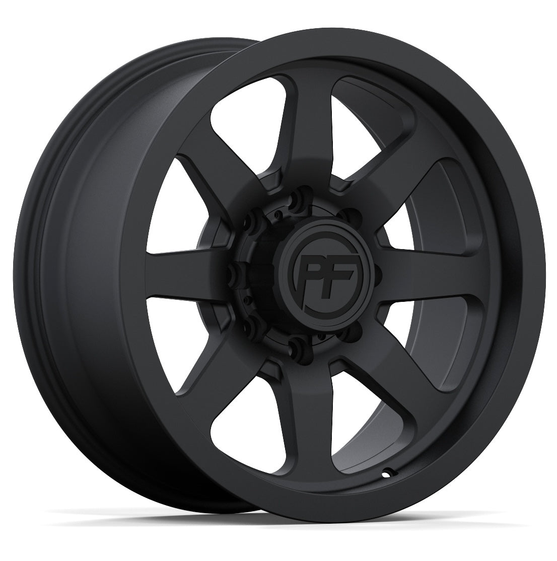 P38 Matte Black 8 Lug 20x10