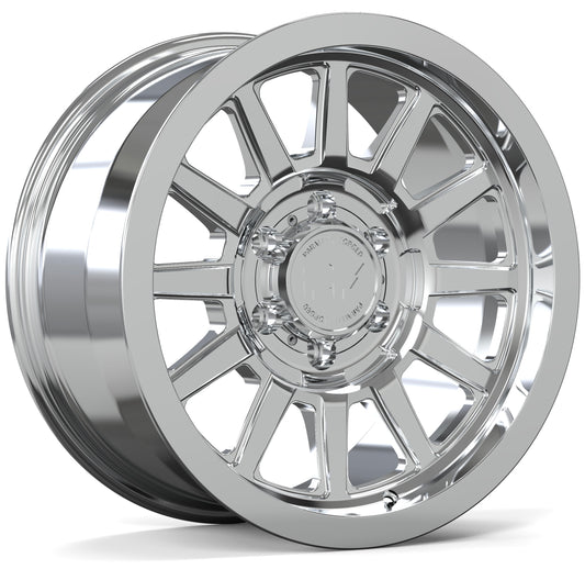 P51 Polished 5/6 lug 18"