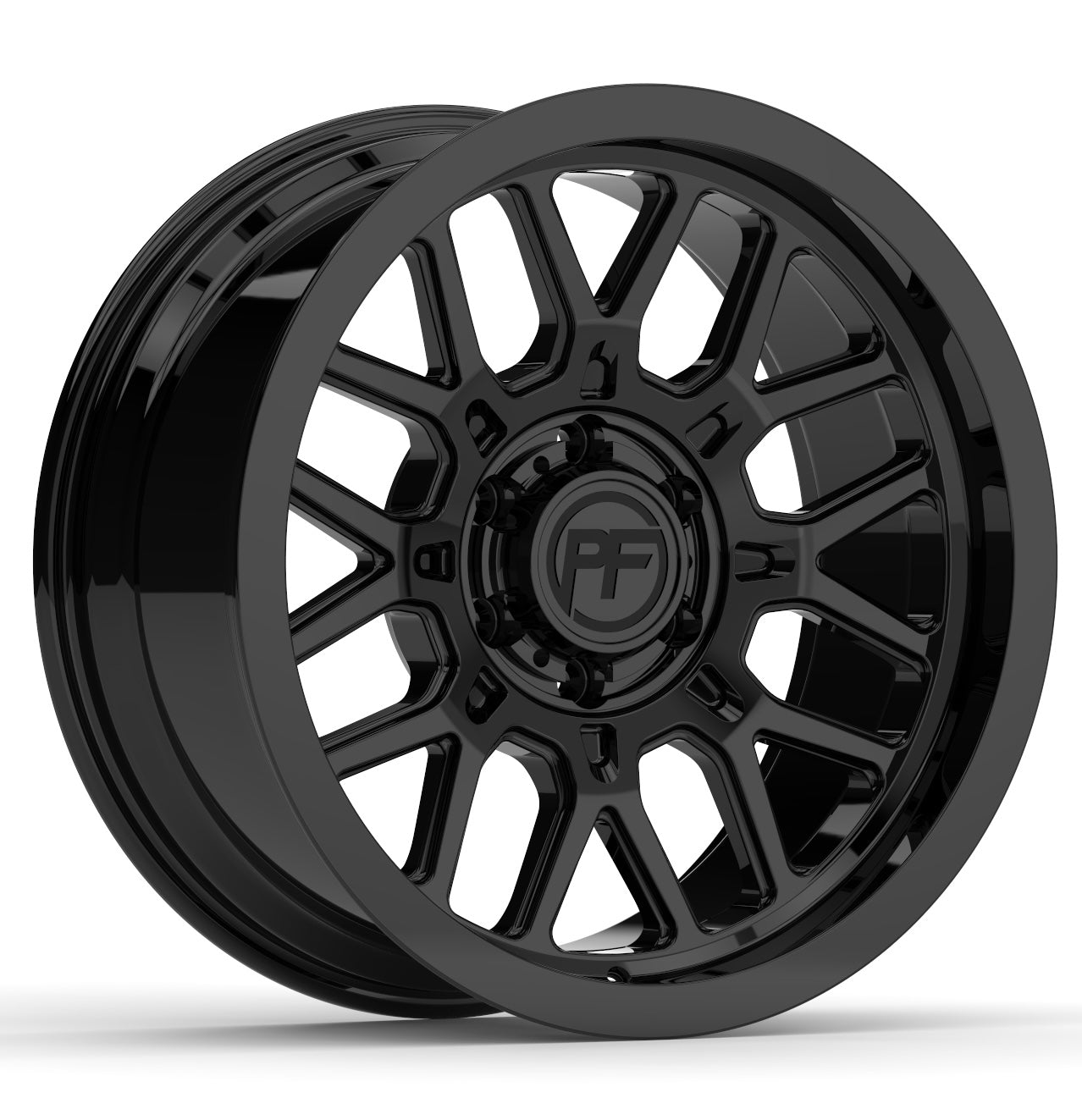 P20 Gloss Black 5/6 Lug 20x10