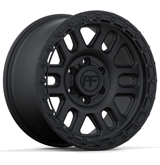 P30 Simulated Beadlock Matte Black 5/6 lug 17"