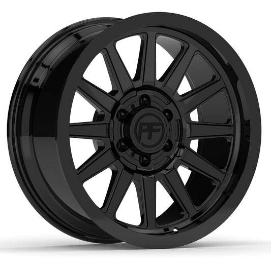 P51 Gloss Black 5/6 Lug 20x10