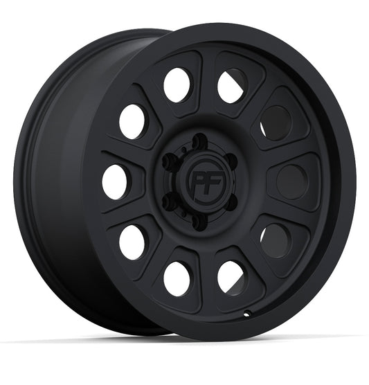 P10 Matte Black 5/6 Lug 20x10