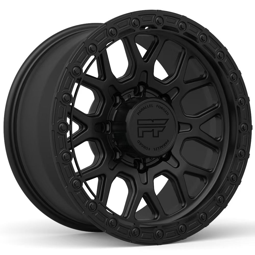 P20 Simulated Beadlock Matte black 8 lug 18