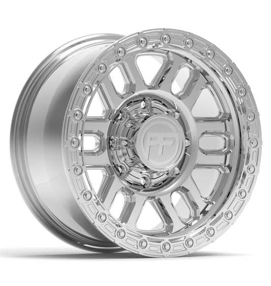 P30 Simulated Beadlock Polished 8 lug 17"