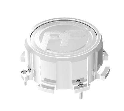 Floating center caps