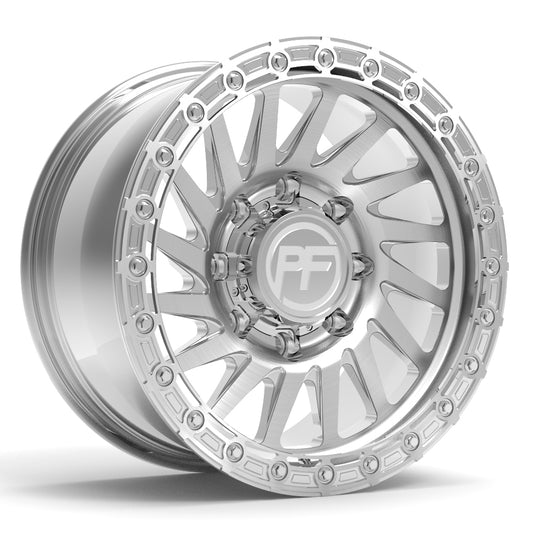 P40T Simulated Beadlock Raw 8 lug 17"