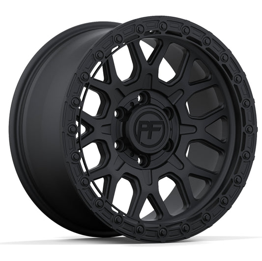 P20 Simulated Beadlock Matte Black 5/6 lug 18"