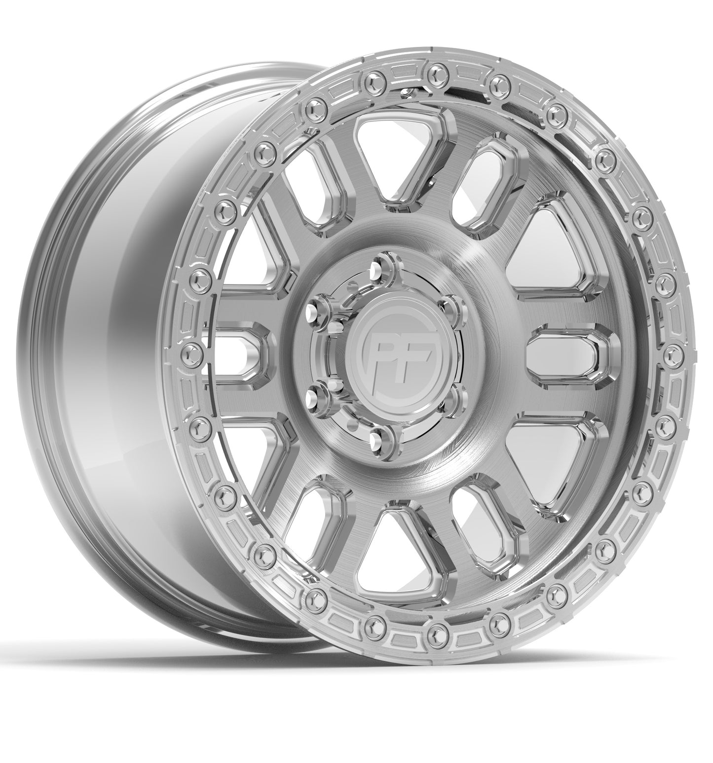 P30 Simulated Beadlock Raw 5/6 lug 17"