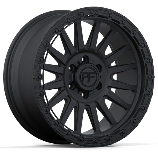 P40 Simulated Beadlock Matte Black 5/6 Lug 20x10