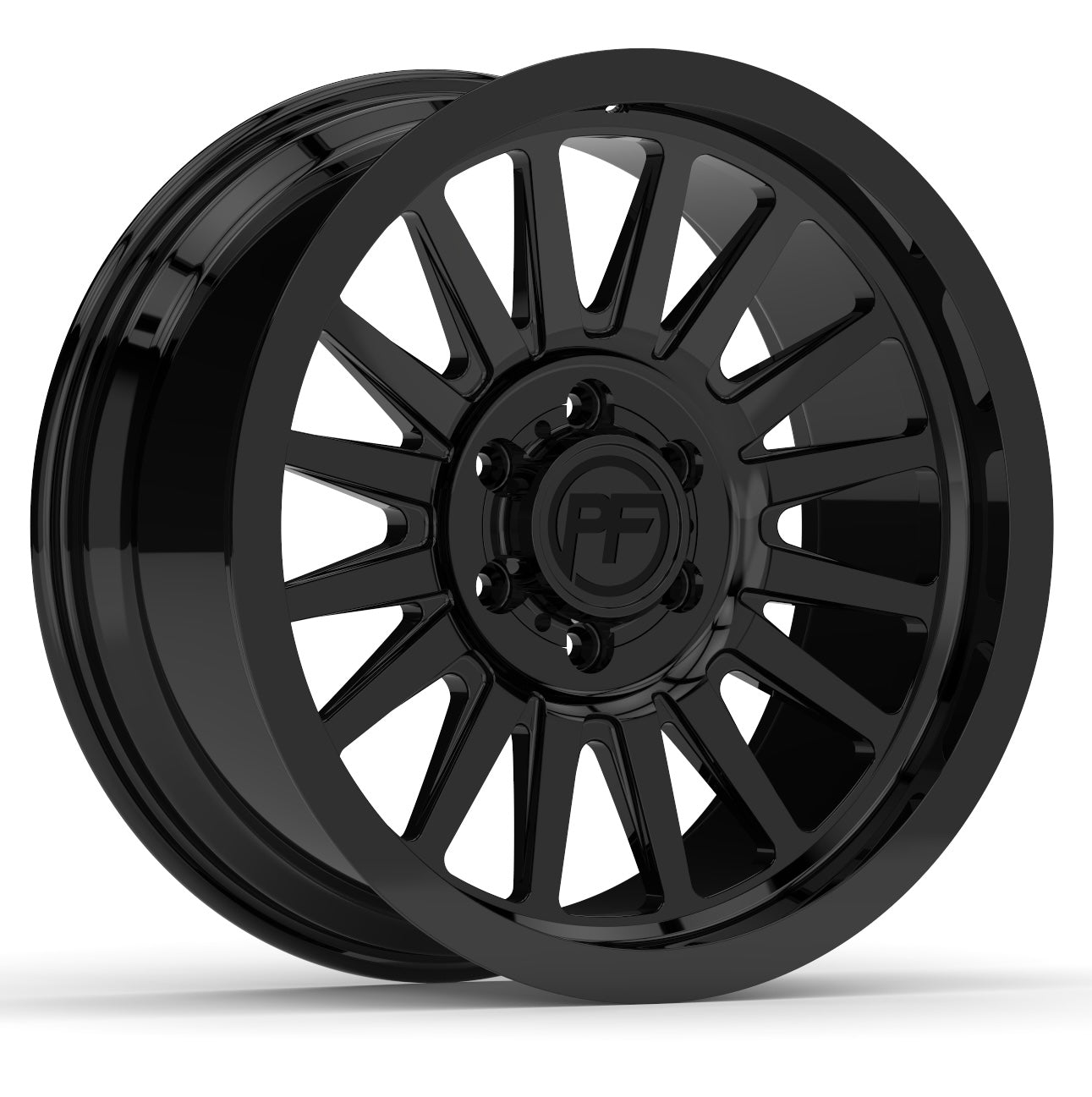 P40 Gloss Black 5/6 Lug 20x10