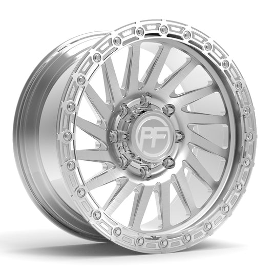 P40T Simulated Beadlock Raw 8 Lug 20x10