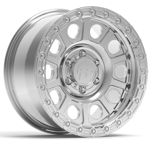 P10 Simulated Beadlock Polished 5/6 lug 18"