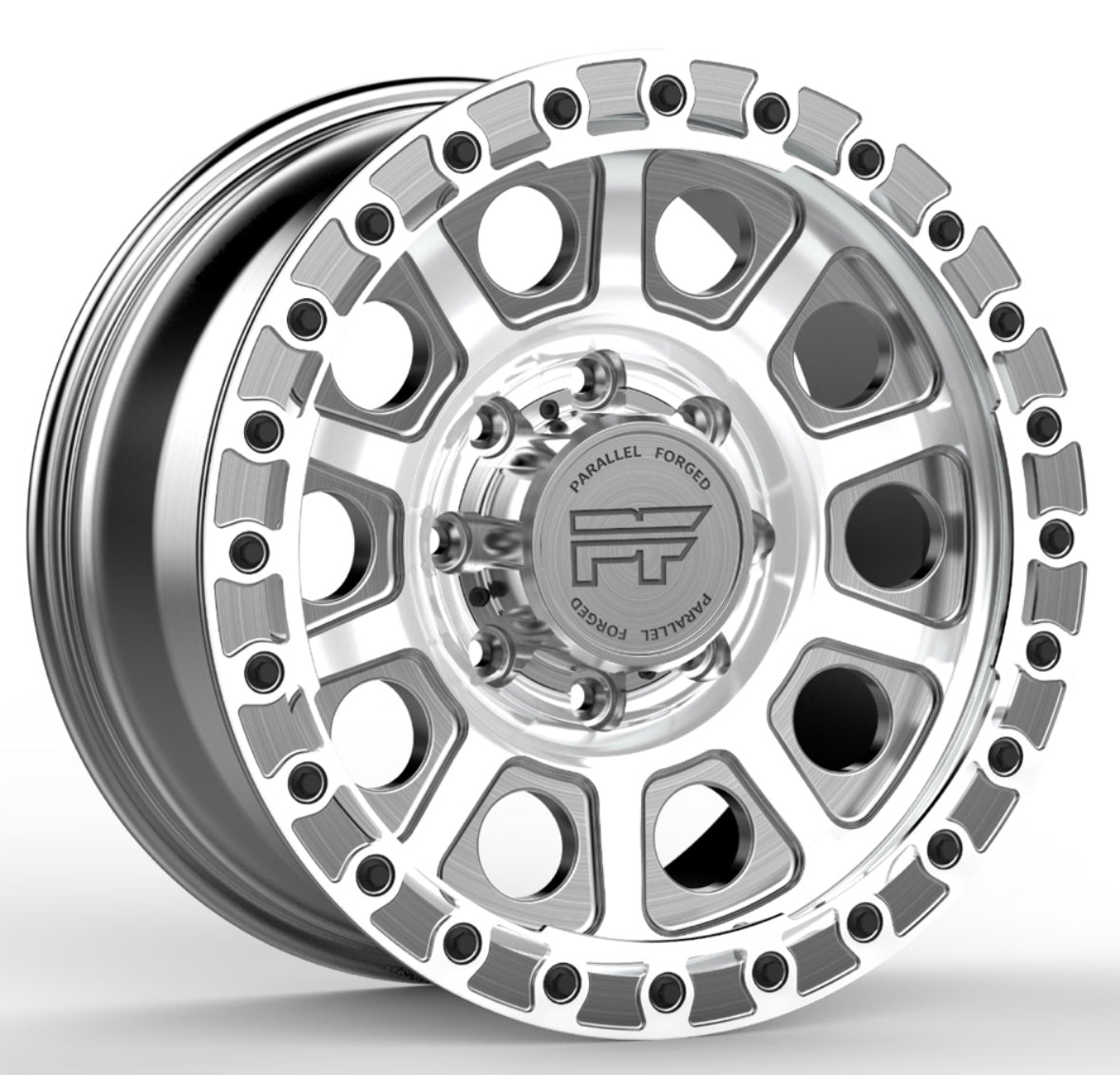 P10 Simulated Beadlock Raw 8 lug 17"