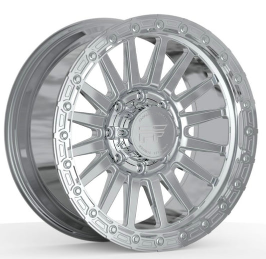 P40 Simulated Beadlock Polished 8 Lug 20x9