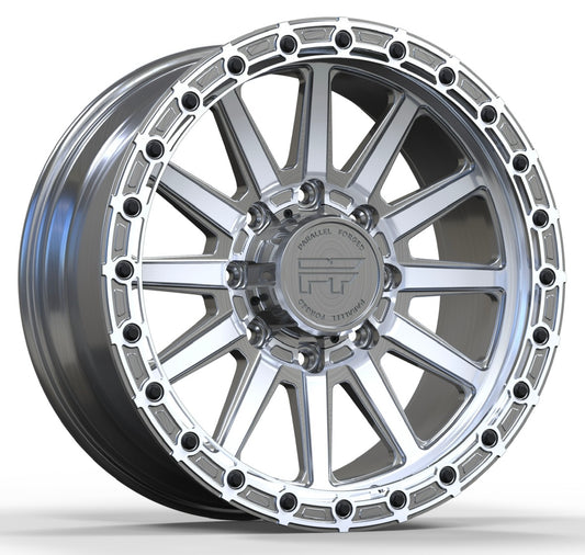 P51 Simulated Beadlock Raw 8 Lug 20x9