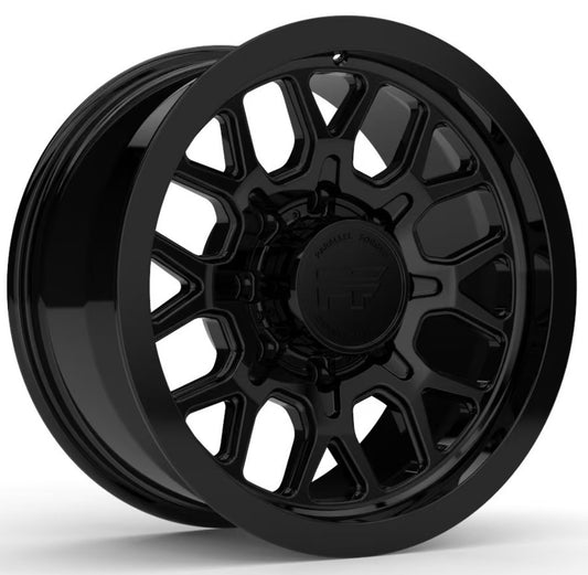 P20 Gloss black 8 lug 17"