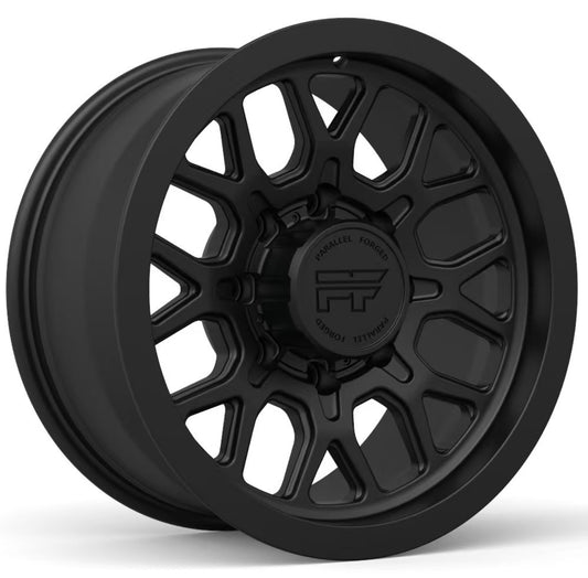 P20 Matte black 8 lug 17"