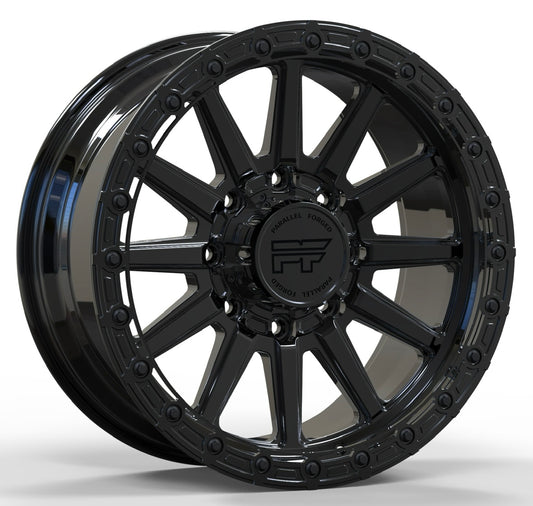 P51 Simulated Beadlock Gloss Black 8 Lug 20x9