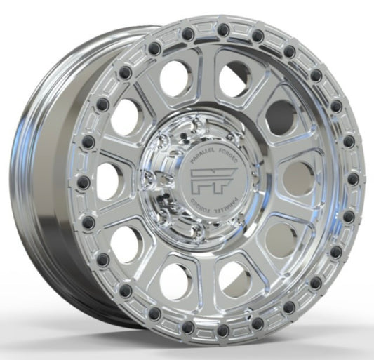 P10 Simulated Beadlock Polished 8 lug 18"