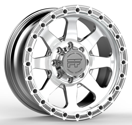 P38 Simulated Beadlock Raw 8 Lug 20x9