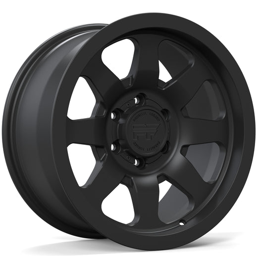 P38 Matte black 5/6 lug 18"