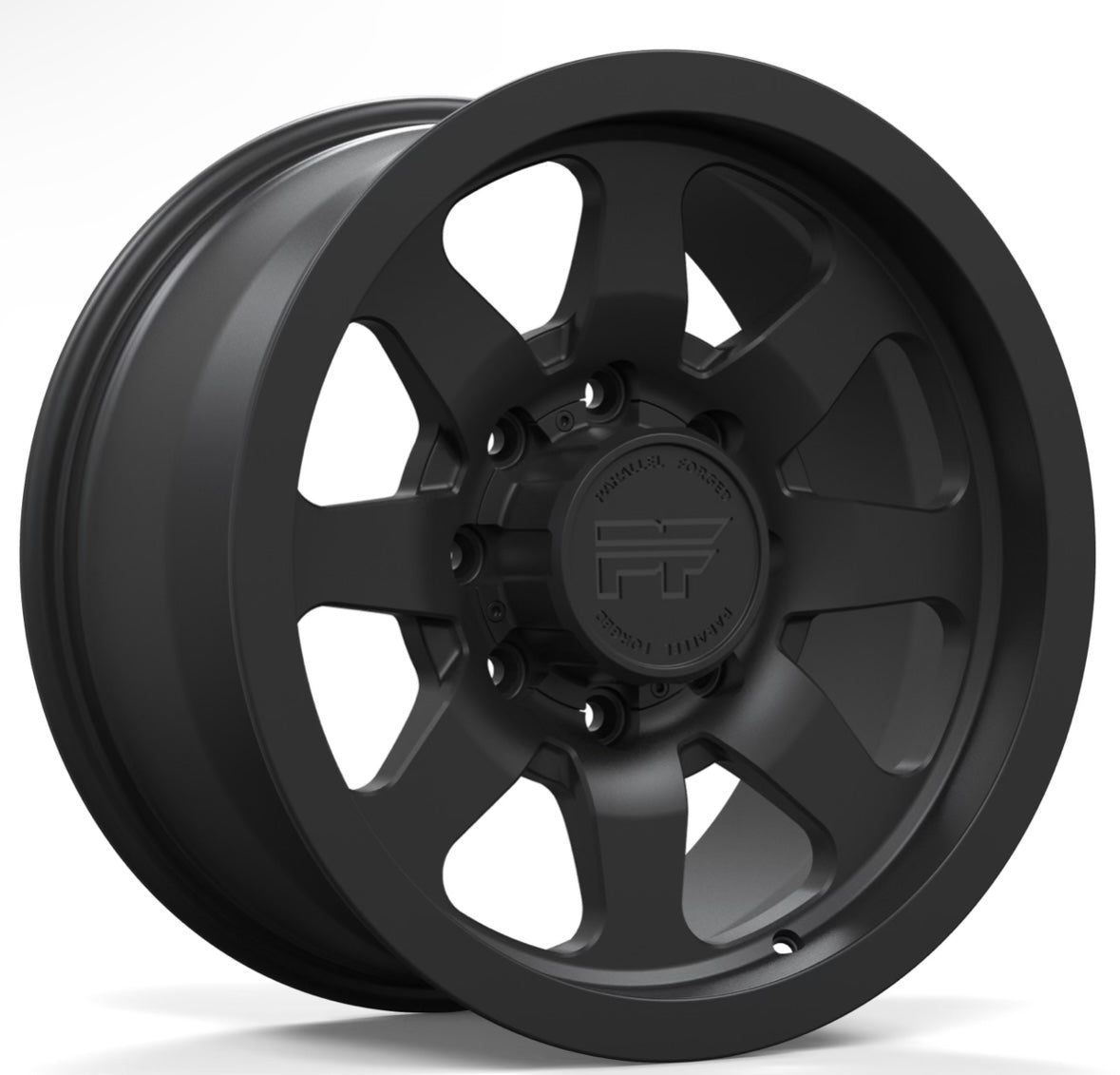 P38 Matte black 8 lug 18"