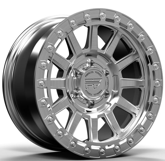 P51 Simulated Beadlock Polished 5/6 lug 18"